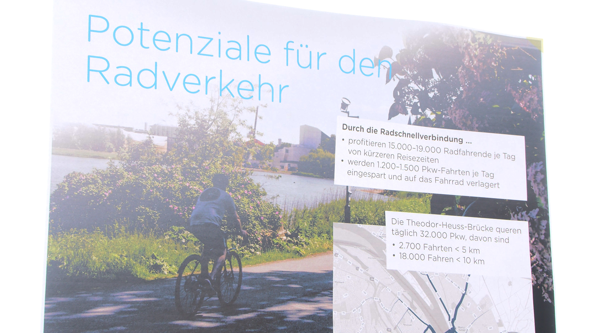 Machbarkeitsstudie zur Radschnellverbindung Wiesbaden - Mainz 